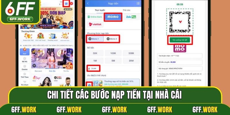 Chi tiết các bước nạp tiền tại sân chơi giải trí số 1 hiện nay