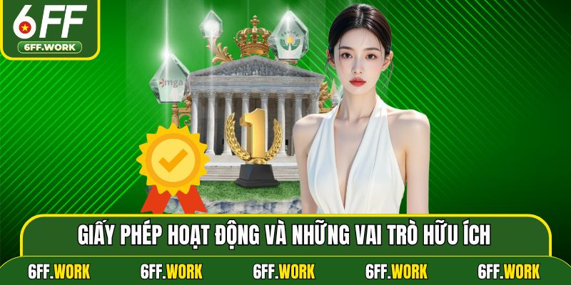 Giấy phép hoạt động và những vai trò hữu ích