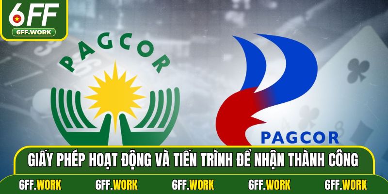 Giấy phép hoạt động và tiến trình để nhận thành công