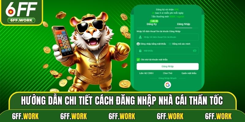 Hướng dẫn chi tiết cách đăng nhập nhà cái thần tốc