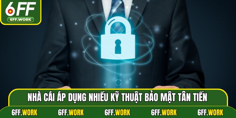 Nhà cái áp dụng nhiều kỹ thuật bảo mật tân tiến