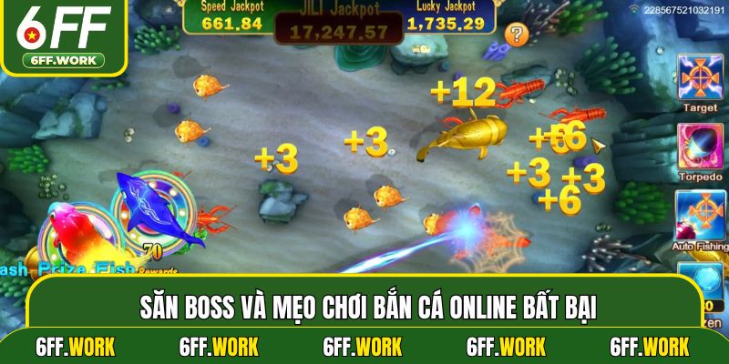 Săn boss và mẹo chơi bắn cá online bất bại