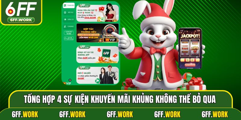 Tổng hợp 4 sự kiện khuyến mãi khủng không thể bỏ qua